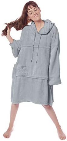 Büyük Boy Hoodie Battaniye-Mikrofiber Sweatshirt Battaniye Hoodie Kadınlar / Erkekler ve Çocuklar için / Yetişkinler ve Gençler