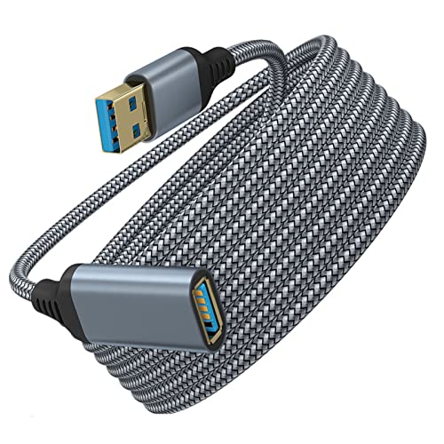 USB Uzatma Kablosu Yaygın Uyumlu Yüksek Hızlı İletim Örgülü USB3.0 Erkek Kadın Uzatma Hattı için Dizüstü USB Bilgisayar Aksesuarları