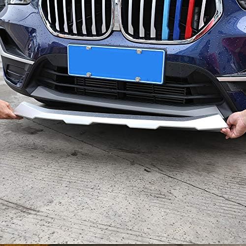 BMW X1 ıçin YUECHİ F48 2020 Araba Styling Otomobil Sticker ABS Krom Dış Ön ve Arka Tampon Muhafızları Plaka Oto Aksesuarları