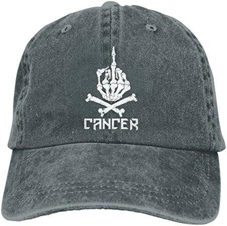 WEİRİDR Fuck-Kanser Unisex Şapka Beyzbol Şapkası Casquette Doruğa
