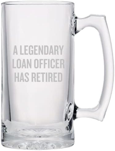 Kredi Memuru Emeklilik Hediyesi-Kredi Memuru Bira Bardağı-Emekli Kredi Memuru Hediyesi-Emeklilik Partisi-Efsanevi Bir Kredi Memuru
