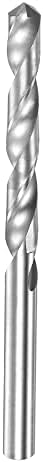 uxcell Karbür Büküm Matkap Uçları 4.2 mm, metrik Spiral Flüt Düz Şaft Tungsten Çelik Delme Aracı Paslanmaz Çelik Alaşımlı Metal