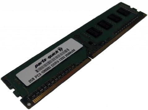 2 GB Bellek Yükseltme için EliteGroup (ECS) H57H-M Anakart DDR3 PC3 - 10600 1333 MHz DIMM Olmayan ECC Masaüstü RAM (parçaları-hızlı