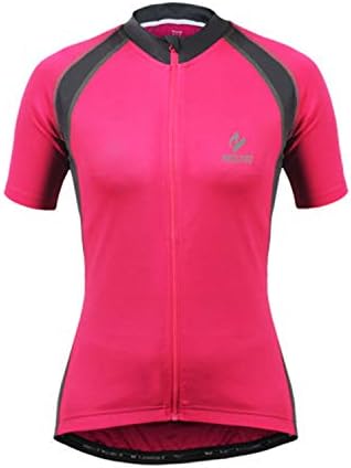 EkarLam Bisiklet hızlı kuru Jersey T-Shirt spor kısa kollu giyim erkekler ve kadınlar için