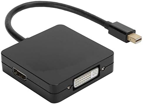 3-in-1 Adaptörü Mini DP DP DVI HDMI Aktif Displayport Adaptörü 1080 P Yüksek Çözünürlüklü Dönüştürücü Kablosu için Bilgisayar