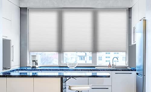 MaKefeıle ışık Filtreleme akülü Hücresel Shades pilili perde Yatak Odası Oturma Odası için Uygun Fransız kapı RV kemerli Pencere