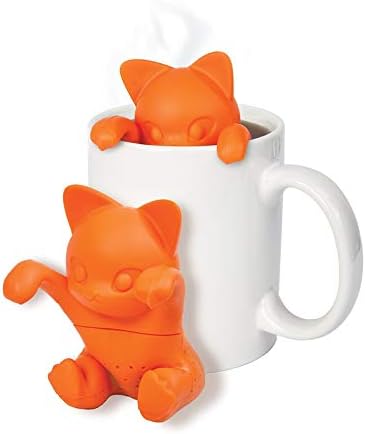 Sevimli Hayvan Silikon Çay Filtreleri Çay Demlik Unicorn Köpekbalığı Sincap Kedi Baykuş Fil çay süzgeci Dik-Çay Severler için