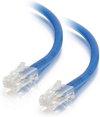 C2G 00947 Cat5e Kablo-Önyüklenmemiş Korumasız Ethernet Ağ Yama Kablosu, Turuncu (6 İnç, 0,15 Metre)