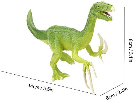 JUnYuKj Dinozor Modeli, Orak Dinozor, Bilişsel Oyuncak, Mükemmel İşçilik,Noel için Uygun, Yeni Yıl, Doğum Günü Hediyeleri (Yeşil)