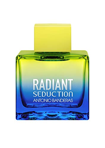 Antonio Banderas Parfümleri-Parlak Baştan Çıkarma-Erkekler için Eau de Toilette Spreyi, Taze, Erkeksi ve Odunsu Koku-3.4 Floz