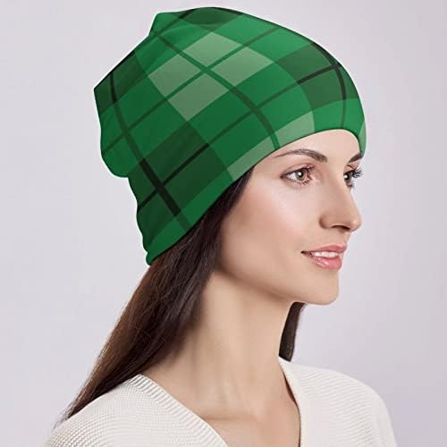 AKICLIA Unisex 3D Baskı Örgü Bere Şapka Kafatası Kap Yumuşak Sıcak Sıkı Kaflı Şapka Erkekler Kadınlar ıçin Gençler Erkek Kız