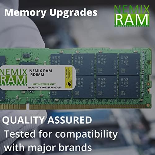 64GB DDR4-2666 PC4-21300 4RX4 RDIMM ECC Kayıtlı Sunucu Belleği NEMIX RAM