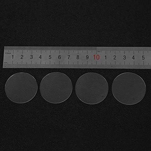 Eujgoov 4 ADET İzle Kristal Cam, 34/34.5/35/35. 5 mm Çift Kubbeli İzle Cam Değiştirme için İzle Tamir