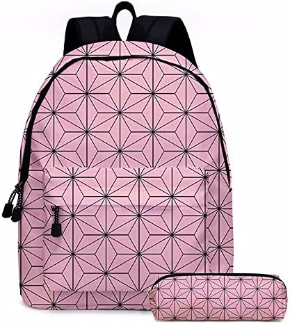 Anime Cosplay Sırt Çantası Kamado Nezuko Sırt Çantaları gizli sakli konusmalar omuzdan askili çanta Sırt Çantası ile kalem kutusu