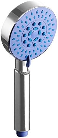 YESBAY Duş Başlıkları, Sistemi Yağış El 5 Modları Ayarlanabilir Yüksek Basınçlı Su Tasarrufu Anti-Takunya Duş Başlığı Gümüş