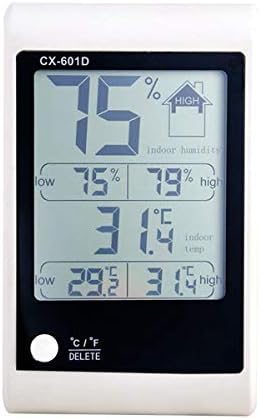 WODMB Termometre Dijital LCD Kapalı Termometre Higrometre ,Yüksek Hassasiyetli Elektronik Termometre ve Higrometre, hafıza Fonksiyonu