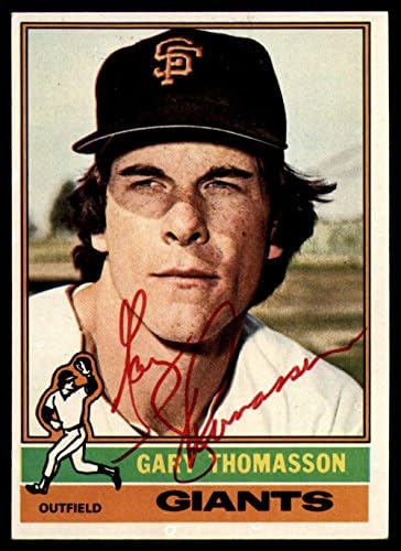 1976 Topps 261 Gary Thomasson San Francisco Giants Major league Baseball Beyzbol Kartı EX / NM