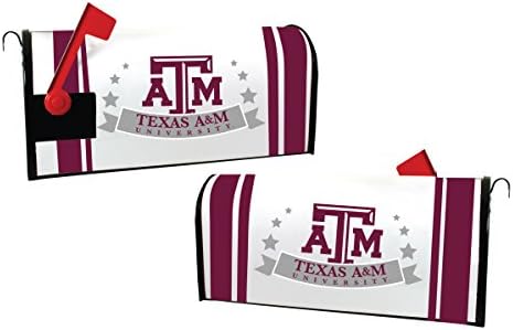 R ve R İthalatı Texas A & M Aggies Manyetik Posta Kutusu Kapağı