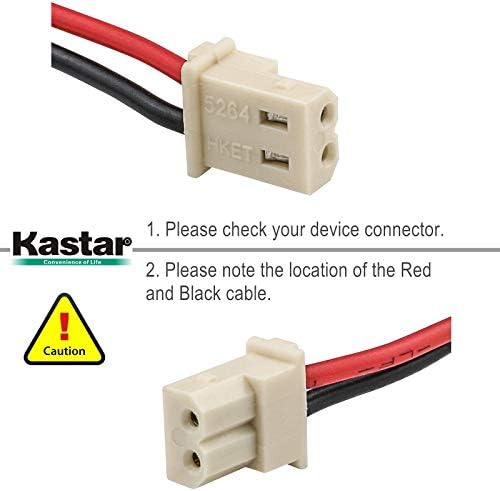 Kastar 4-Paketi AAAX2 2.4 V 1000 mAh 5264 Ni-Mh şarj edilebilir pil için BT-166342 BT-266342 BT-283342 AT & T EL51100 EL51200