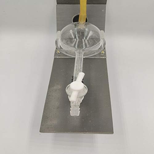 Laboratuvar Camı L Tipi Karbon Dioksit Saflık Analizörü Sıvı İçeriği Huni Absorbe Laboratuar Ekipmanları / Gri / Gösterildiği