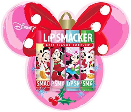 Lip Smacker Noel Tatili Bayan Mouse Özellikli Dudak Balsamı Çantası-4 Adet