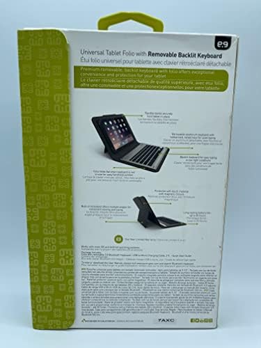 Bluetooth Klavyeli PureGear Evrensel 7 - 8 Tablet Folio-Siyah