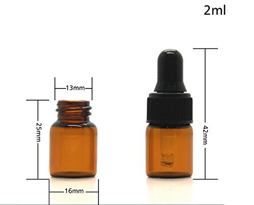 12 Pcs Mini Amber Cam uçucu yağ Damlalık Şişeler Doldurulabilir Boş Göz Damlalık Parfüm Kozmetik Sıvı Losyon Örnek saklama kabı