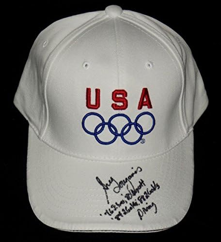 Greg Louganis İmzalı ABD Olimpiyat Şapkası (Altın Madalya ABD Dalışı!)