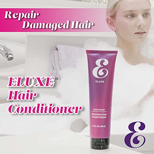 Saç Hasar Onarımı için ELUXE Gençleştirici Saç Kremi-Kıvırcık veya Hasarlı Saçlar için Yumuşatıcı Saç Kremi-Yumuşatıcı ve Parlak