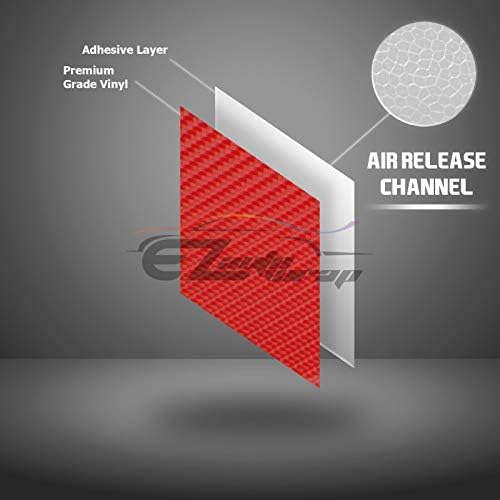 2 Adet 5 x 10 Bej 3D Karbon Fiber Dokulu Vinil Wrap ile Uyumlu Chevy Papyon Amblem Yerleşimi Mat Sticker Sac Film Çıkartması
