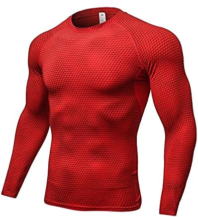 Erkek Sıkıştırma Gömlek Egzersiz Gömlek Sıkı Spor Iç Çamaşırı Gösteren Kas Koşu Spor Serisi Çabuk Kuruyan Kazak