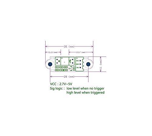 5 Paket Optik Endstop ile 1 M kablo optik anahtar sensörü fotoelektrik ışık kontrolü optik limit anahtar modülü için 3D yazıcı