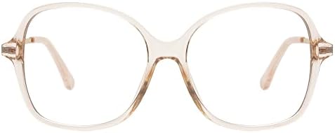 SOJOS Boy Kare mavi ışık Engelleme Gözlük Kadınlar için Retro Vintage TR90 Çerçeve Anti Mavi ışın şeffaf Lens gözlük SJ5097