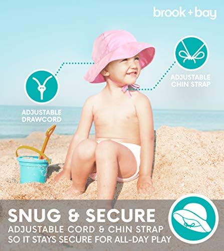 Bebek Kız ve Erkek için güneş şapkası-Yenidoğan, Bebek, Yürümeye Başlayan Çocuk, Çocuklar Plaj ve Havuz Yüzmek Şapka-UV Koruma