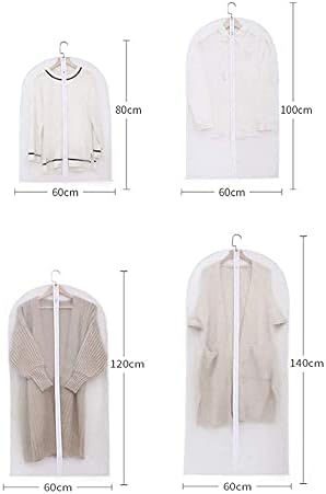 XiaoGui Kuru Temizleme Dükkanı Takım Elbise Ceket Şeffaf Giyim Mağazası, saklama çantası Giysi Toz Torbası, ev giysi saklama
