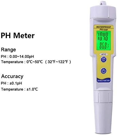 HH-HL dijital ekran Mini PH ölçer Otomatik Düzeltme Su Geçirmez Asitlik Ölçer Kalem Tipi Kalite Analiz Cihazı Arkadan Aydınlatmalı