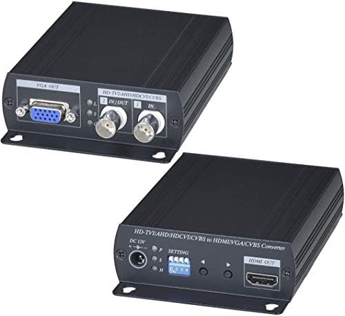 Öngörü AD001HD4 HD-TVI / AHD / HDCVI / CVBS HDMI / VGA / Kompozit Video Dönüştürücü