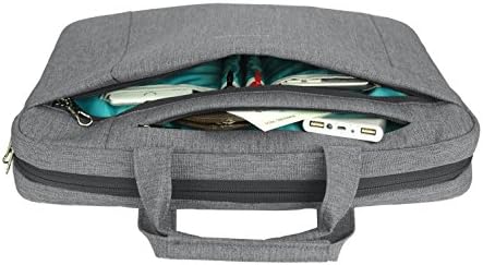 KROSER Laptop çantası 15.6 İnç Evrak Çantası omuzdan askili çanta Su İtici laptop çantası Satchel Tablet Bussiness Taşıma Çantası