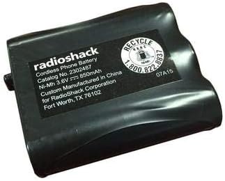 RadioShack / Enercell Şarj Edilebilir Telsiz Telefon Bataryası-Katalog No. 2302487