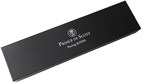 İskoç Prensi 4.5 İnç Soyma / Maket Bıçağı / Ekstra Büyük Sap | Premium Çelik, Çok Amaçlı Düz Kenar, Mızrak Noktası