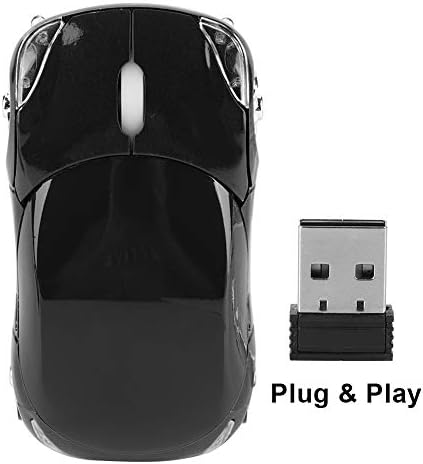 Çocuklar için Bewinner Kablosuz Fare, USB Alıcısı ile 2.4 G Kablosuz Fare, Araba Kablosuz Fare Bluetooth Optik Fare Dizüstü PC