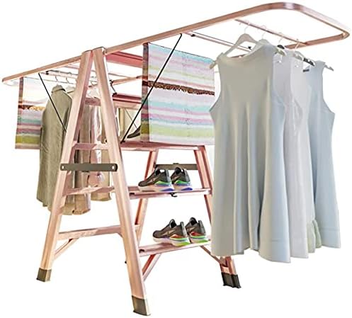 WERYU elektrikli ısıtmalı giysi Airer kurutma genişletilebilir Giysi Airer tabandan tavana balkon kurutma Raf kalın alüminyum
