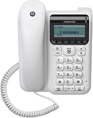 Motorola CT610 Kablolu Telefon-Telesekreter ve Çağrı Engelleme