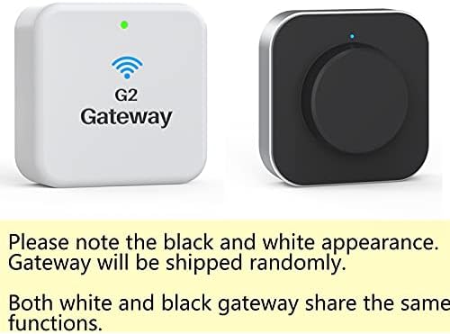 WiFi Kapı Kilidi, SMONET Uzaktan Kumanda Akıllı Sürgü, Dijital Elektronik Anahtarsız Giriş Kilitleri Bluetooth Dokunmatik Otomatik