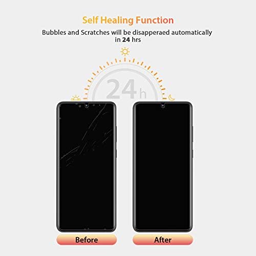 REFUN 3 PAKET Ekran Koruyucu için Samsung Galaxy S20 Artı / Galaxy S20 + 5G (6.7), Kurulumu kolay, Kabarcık Ücretsiz, Vaka Dostu,