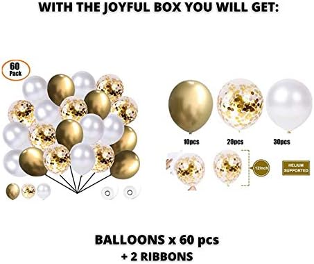 Neşeli Kutusu-Doğum Günü Dekorasyon Seti-Kek Dekorasyon Doğum Günü Mumlar Metalik x24 adet + Doğum Günü Dekorasyon Balonları