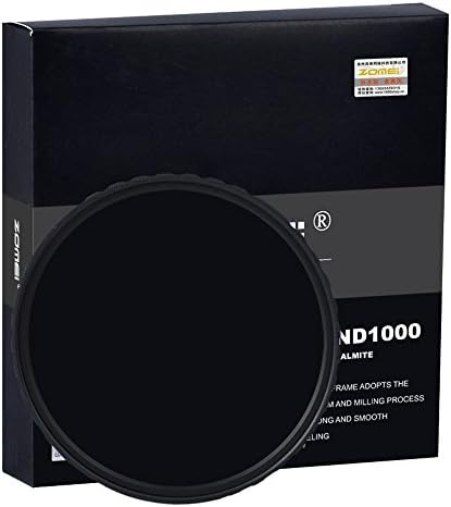 Zomei 67mm HD 10 Durdurma ND Filtre Ultra İnce HD ND1000 18 Katmanlı Çok Kaplamalı Optik Schott Cam 10 Durdurma Nötr Yoğunluk