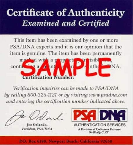 Rod Taylor PSA DNA Coa İmzalı Çek İmzası - NFL Kesim İmzaları