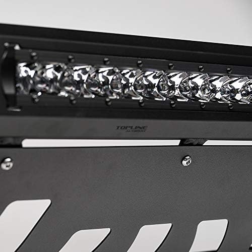 TLAPS Mat Siyah AVT Alüminyum LED ışık Bull Bar Fırça Itme Ön Tampon Grill Grille Guard 04-20 Ford F150 Için Skid Plate Ile /