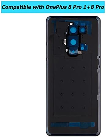 Vvsıaleek Akku Deckel Arka Kapak Kompatibel OnePlus 8 ıçin Pro 1 + 8 PRO IN2023 IN2020 IN2021 IN2025 Ultramarin Mavi Akkudeckel